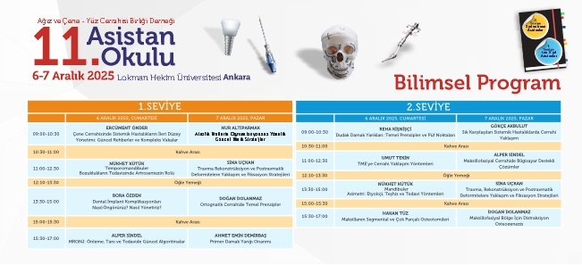 11. ASİSTAN OKULU BİLİMSEL PROGRAMI